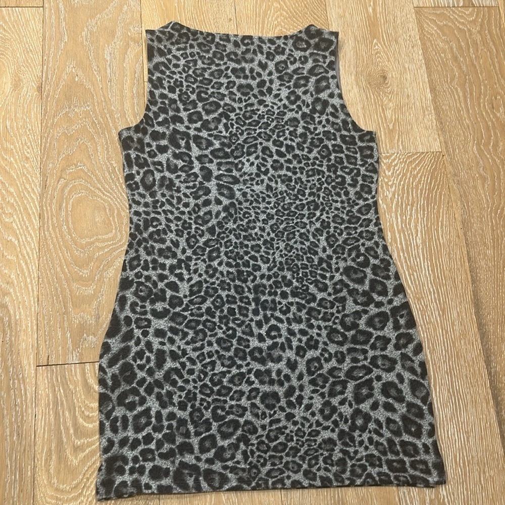 White House Black Market Animal Print Tunic - Picture 9 of 10